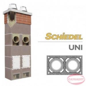 Керамический дымоход Schiedel UNI двухходовой без вент. канала