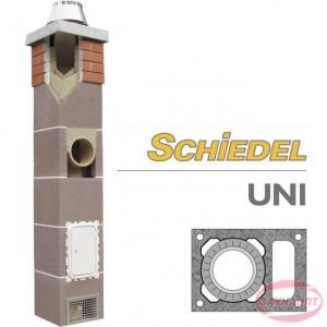 Керамический дымоход Schiedel UNI одноходовой с вент. каналом
