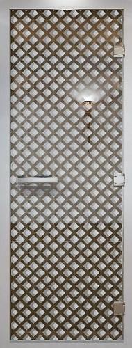 Дверь для хаммама Doorwood бронза МИРАЖ  80х200