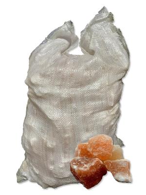 Гранулы гималайской соли для бани крупные мешок 25 кг 
