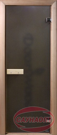 DOORWOOD "БРОНЗА МАТОВАЯ" дверь стекло 80х200см 