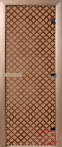DOORWOOD "МИРАЖ" дверь бронза матовая стекло 70х190см  арт.(DW00105) 